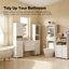 Medium Density Fiberboard (MDF) Rectangle Accent Cabinet