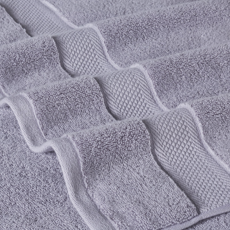 Modern Threads 650GSM Luxury 6-Piece Quick-Dry Towel Set  Plush & Ultra-Absorbent for Spa-Like Experience, Lilac