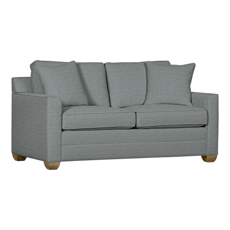 Summerton Loveseat, Tuck Cobalt Polyester Blend, Hampton