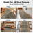 Almore Sarouk Light Blue Custom Size Hallway Stair Runner - Traditional Oriental Carpet-110418770