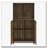 Harlie Rustic Oak 2-doors Wine Cabinet