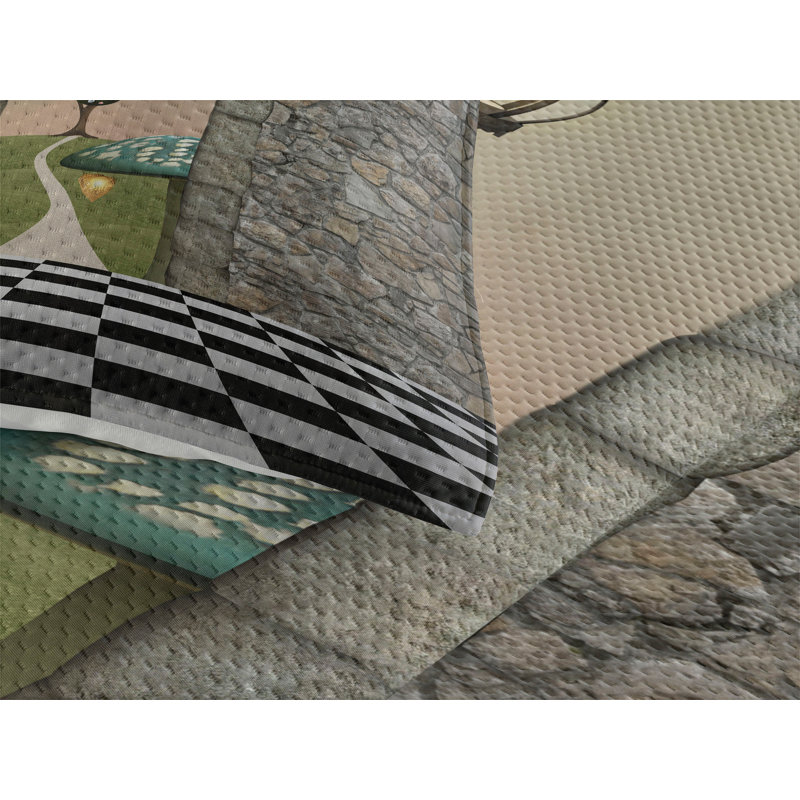 Coverlet, Twin Bedspread + 1 Sham