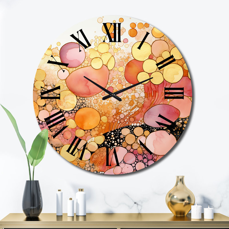 Horloge murale Escape To Serenity, Très grand