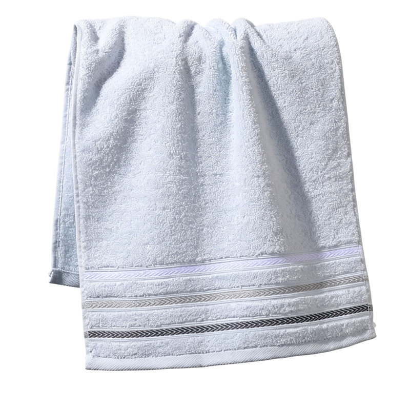 Soft Absorbent Quick Dry Face Towel, Lint Free Hand Towel And Facial Washcloth For Daily Home Use, 13x27.6in Blue, Blue