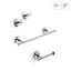 Duemila 4 Piece Bathroom Hardware Set