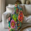 Jeté Vibrant Floral Vortex-1820007861