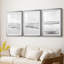 «Gentle Tides I», impression encadrée sur mesure de qualité supérieure mate - 3 pièces-262513153-262513183