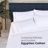 Infinity Scroll Embroidered Certified Egyptian Cotton 1000 Thread Count Bed Sheet Set-96105609-96105602