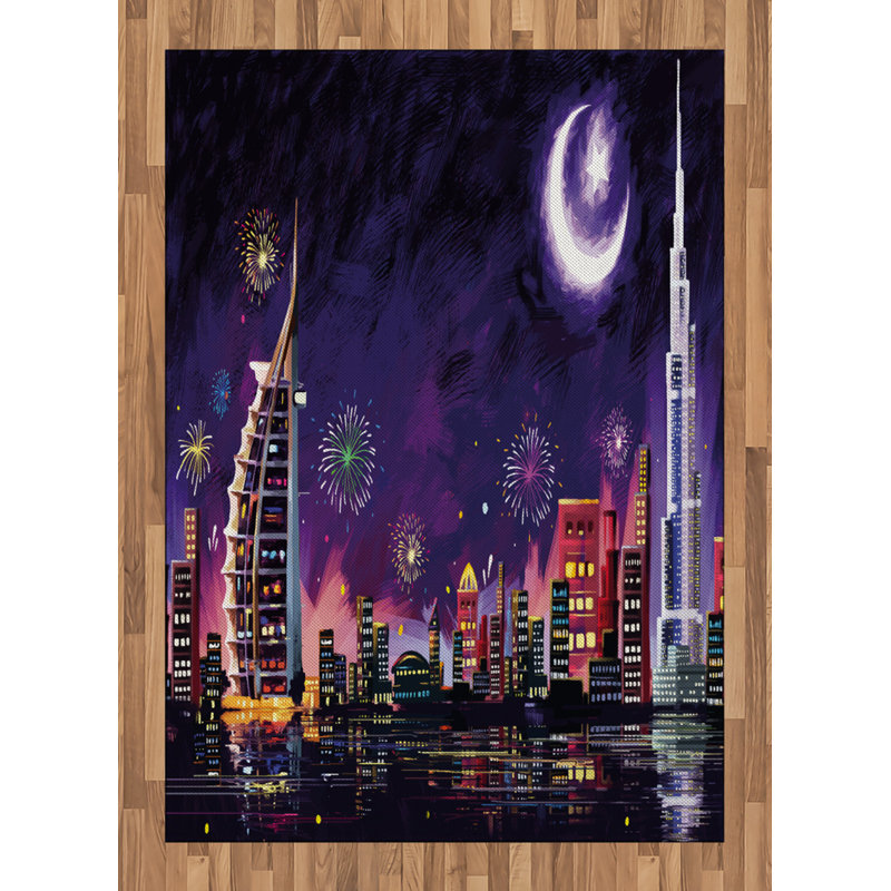 Gainesville Hand Woven Area Rug, Rectangle 120 x 180cm