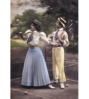 « two tennis players », reproduction d’art