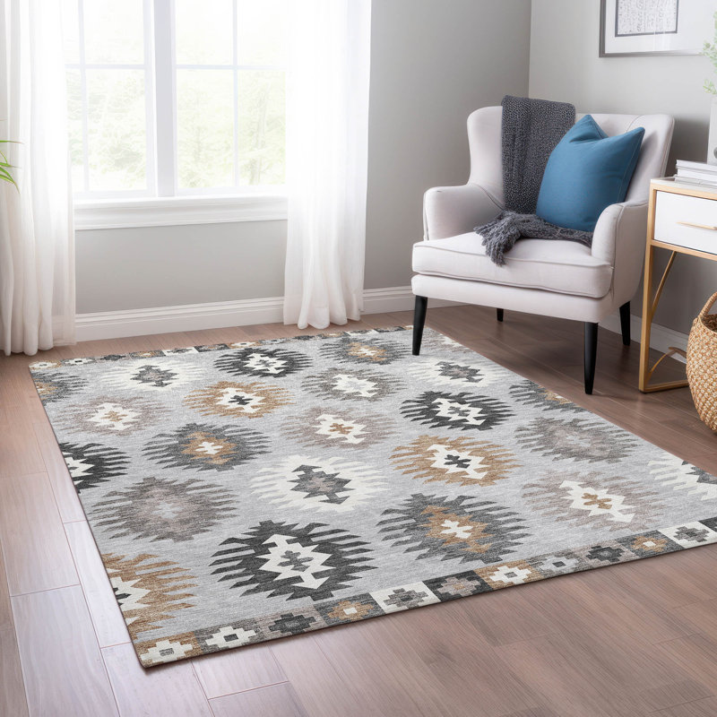 Tapis Chayden avec envers antidérapant, Rectangle 2 pi 6 po x 3 pi 10 po