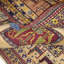 Paska Patchwork Area Rug in Beige