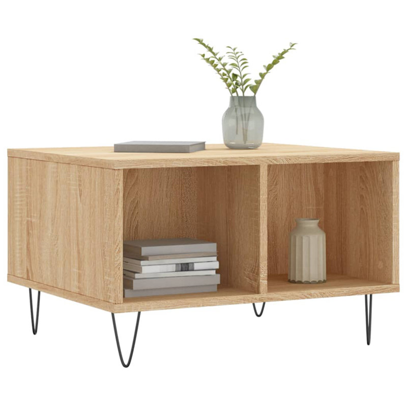 Caihe Coffee Table with Storage, Sonoma Oak