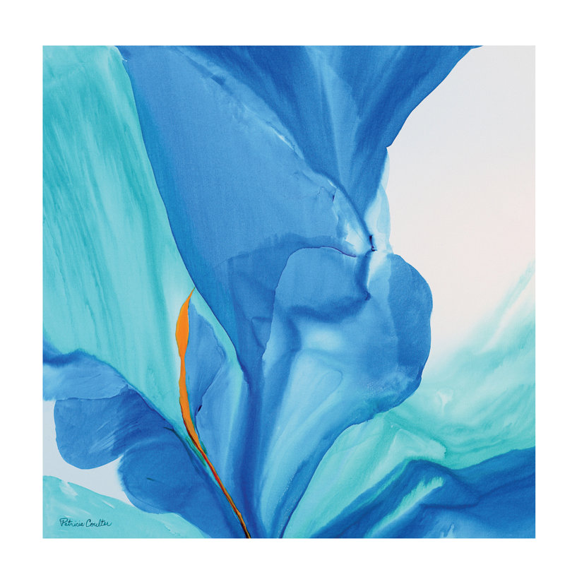 Hello, I Love You by Patricia Coulter - Wrapped Canvas Painting, 45.72 cm H x 45.72 cm W x 1.91 cm D