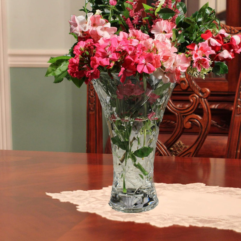 Lead Free Crystal Table Vase