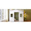 Lit mezzanine simple en bois massif avec finition blanche pour une chambre à coucher élégante, utilisation durable en pin-1358913117-1358913115