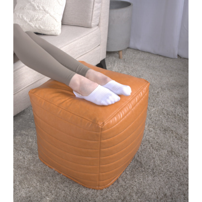 Repose-pieds Candy, Orange