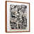 Brown Floater Framed