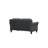 Ibiza 57.87" Round Arm Tufted Back Loveseat-86536468