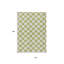Tapis intérieur lavable à pois 10 pi x 14 pi sauge
