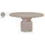 Table de salle à manger intérieure / extérieure en béton 60 po Petalia Breesha-2132897915-2132897917