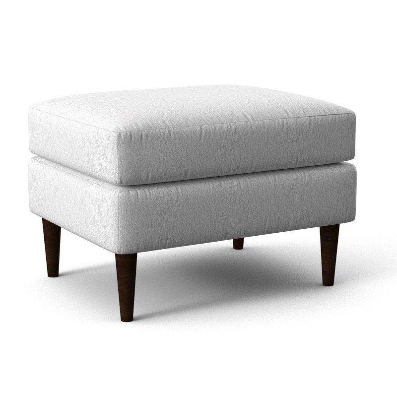 Potter Ottoman, Tribeca, Snow 71630L10