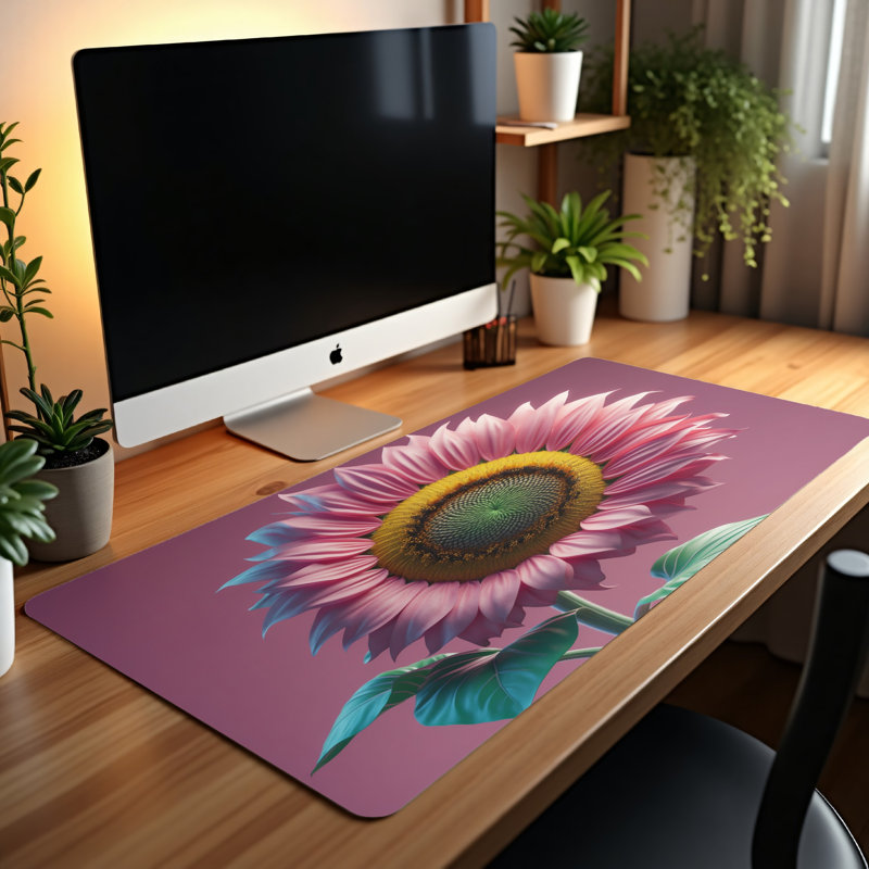 Polyester Desk Pad, 31.5x15.5