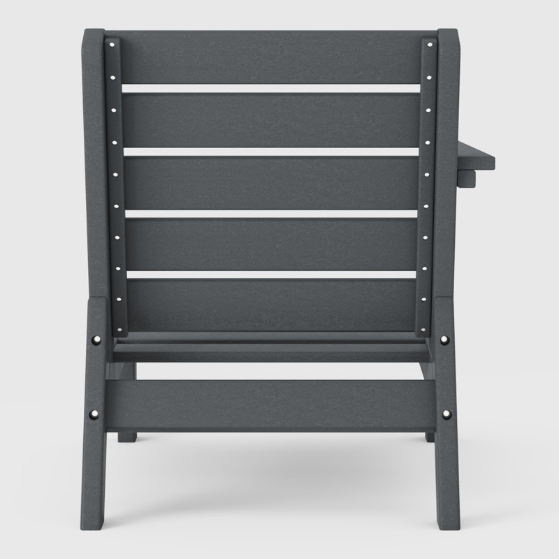 Fauteuil droit à assise profonde, Gris