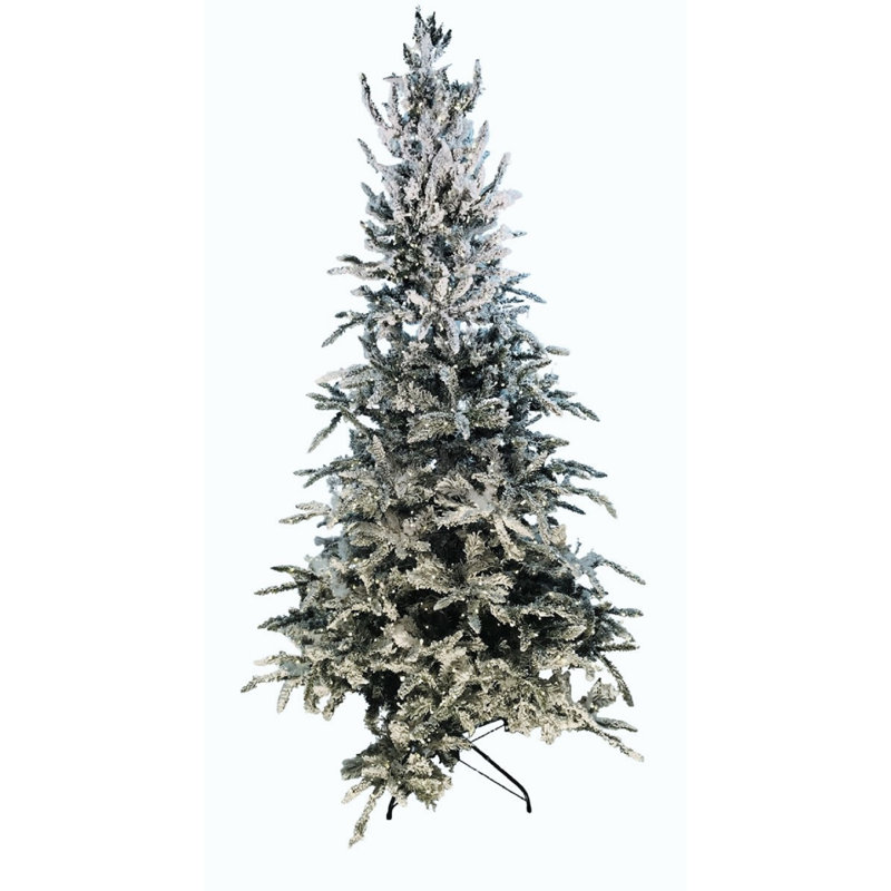 Lighted Artificial Christmas Tree, 9' H