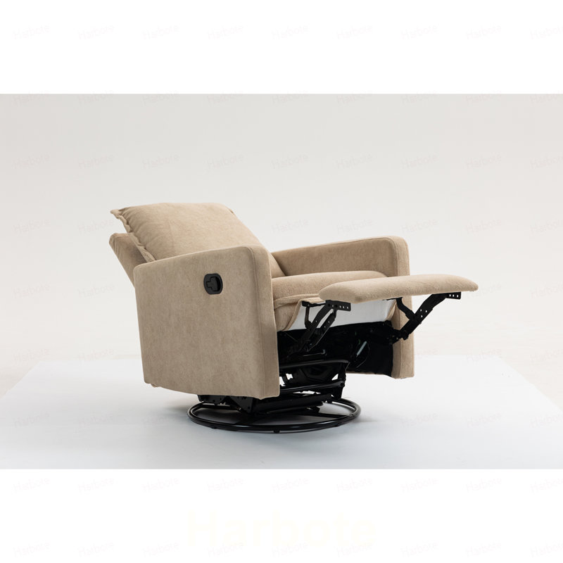 Fauteuil court en peluche, Chameau