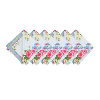 Cottage Rose Cotton Napkin