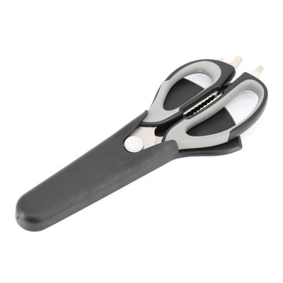 Oster Granger 2 Piece 9 Inch Stainless Steel Multi-Purpose Scissors with Magnetic Holder