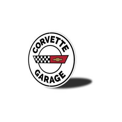 Enseigne de voiture Corvette