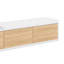 Meuble télé extensible avec tablettes à 3 niveaux, centre de divertissement réglable avec armoires de rangement-828802705