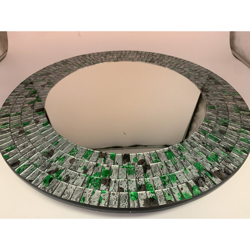 Miroir de mosaïque mural Zorigs