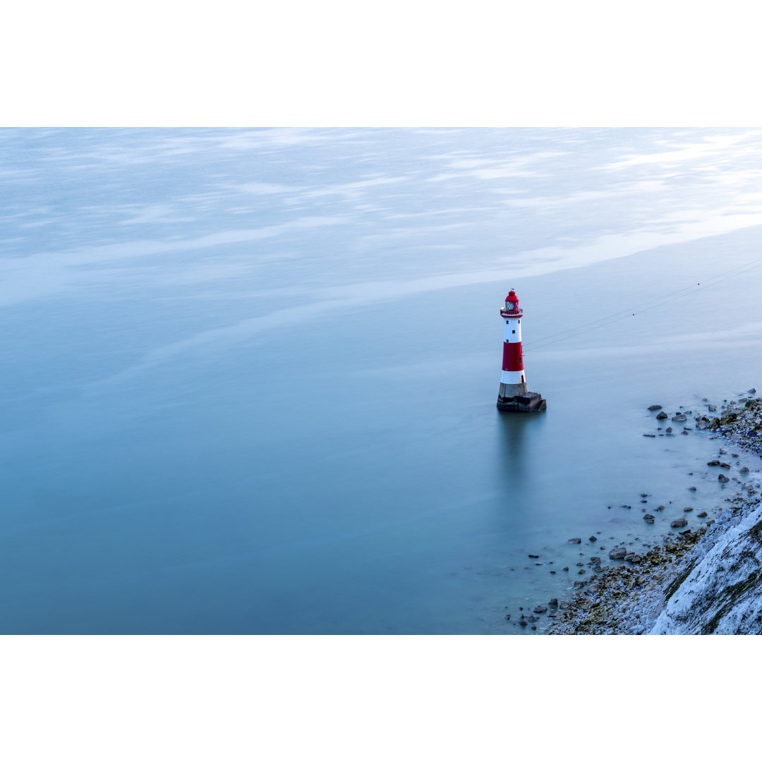 Beachy Head Leuchtturm von TolgaTEZCAN - Leinwandbild