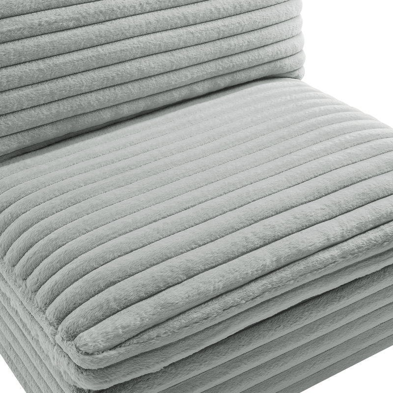 Hertel Armless Slipper Chair