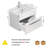 24-Inch Wall-Mounted Bathroom Vanity