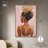 Glossy Allure Canvas Ebony Portrait Art by Art Remedy-107456213-107456212