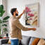 Blossoms at Dawn Japandi - Wrapped Canvas-65252577-65252601