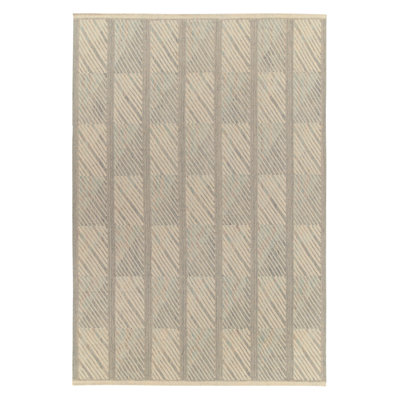 Scandinavian Wool Geometric Area Rug