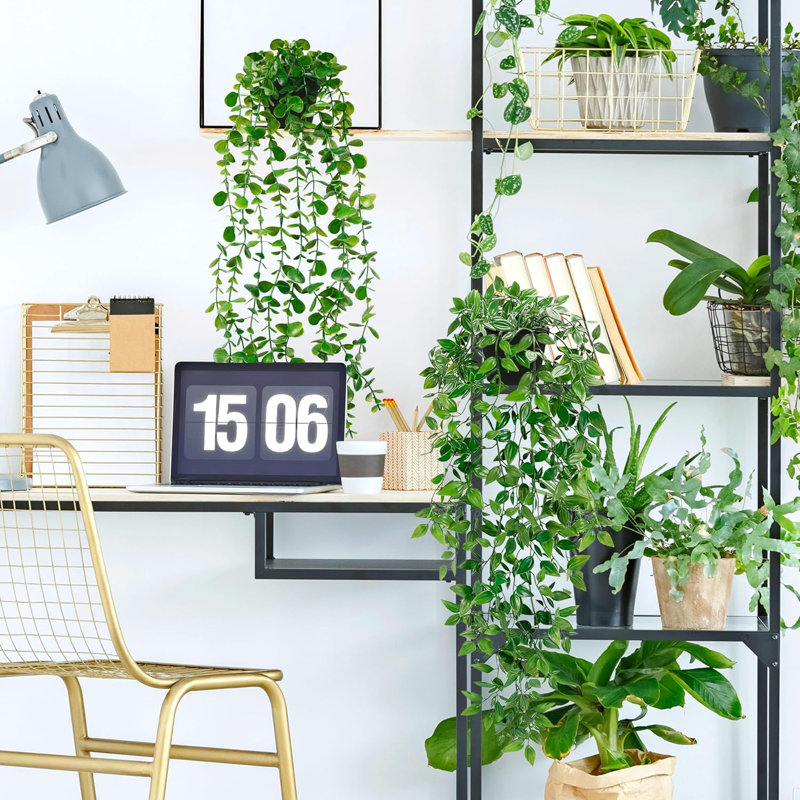 4-pack Artificial Hanging Plants