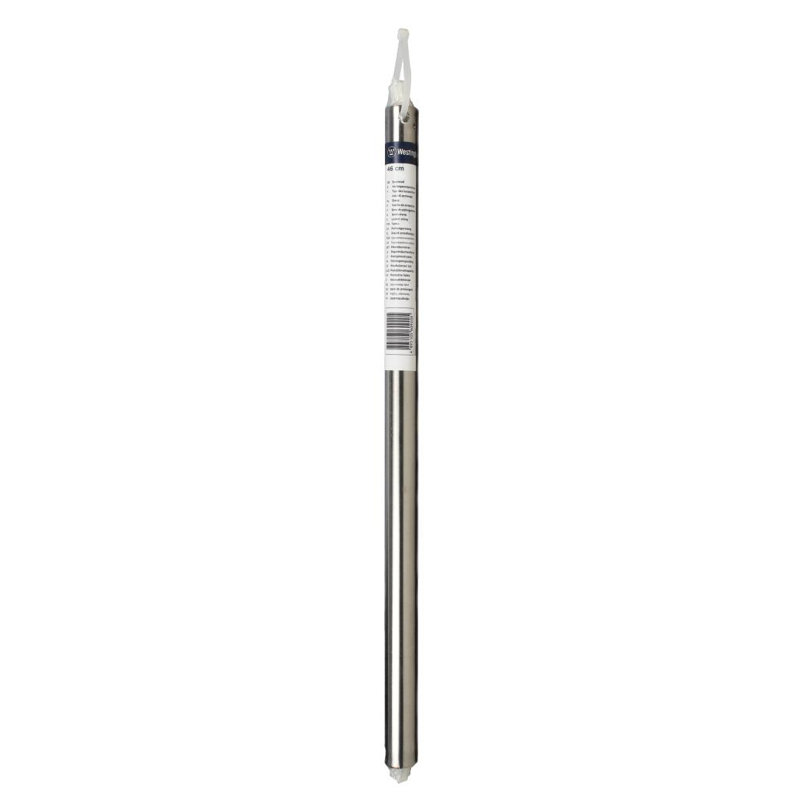 Extension rod, Brushed chrome