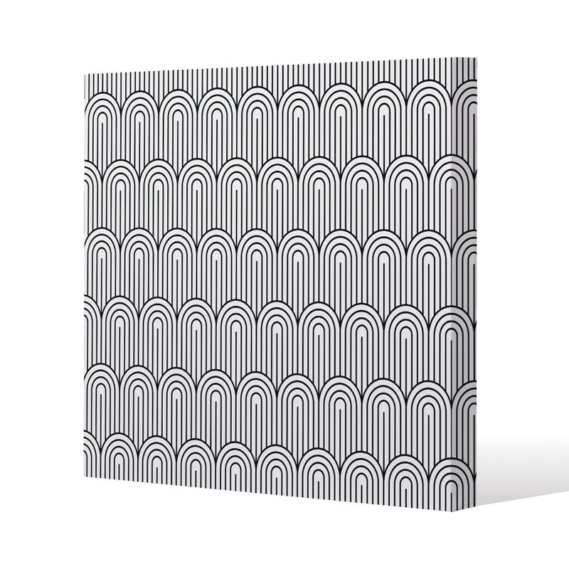 No Title by Andrew Lee - Wrapped Canvas Print
