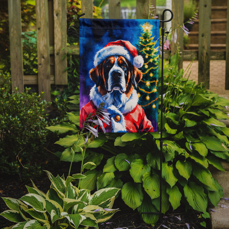 Drapeau de jardin Doberman Pinscher, Saint-Bernard