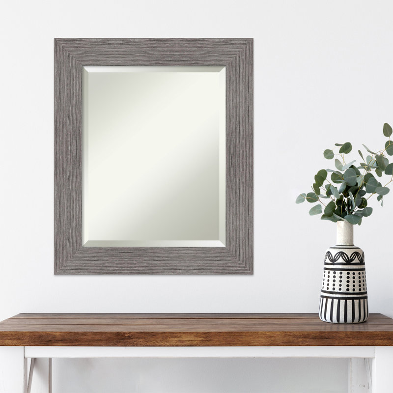 Miroir d'appoint mural Juneann, 25,5 po x 21,5 po
