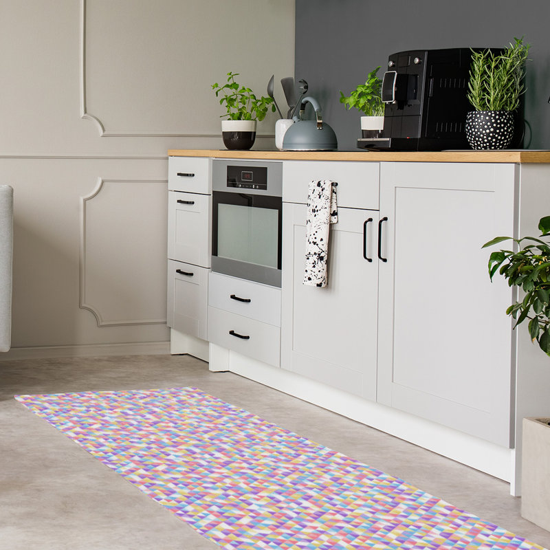 Chenille Geometric Indoor Rug, Rectangle 9' x 12'