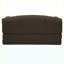 Causeuse convertible 2 places en velours côtelé Canapé-lit futon convertible (brun)-133235363-133235372