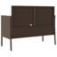 Banc de patio avec coussins Vidaxl-97884433