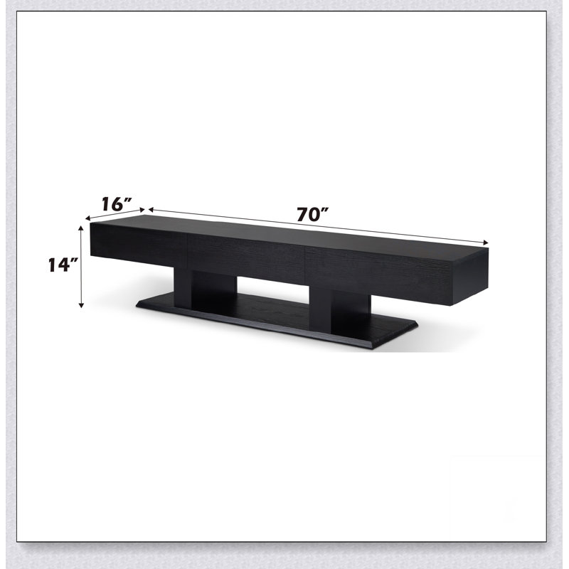 Follian TV Stand in Stable support, multi-functional design
